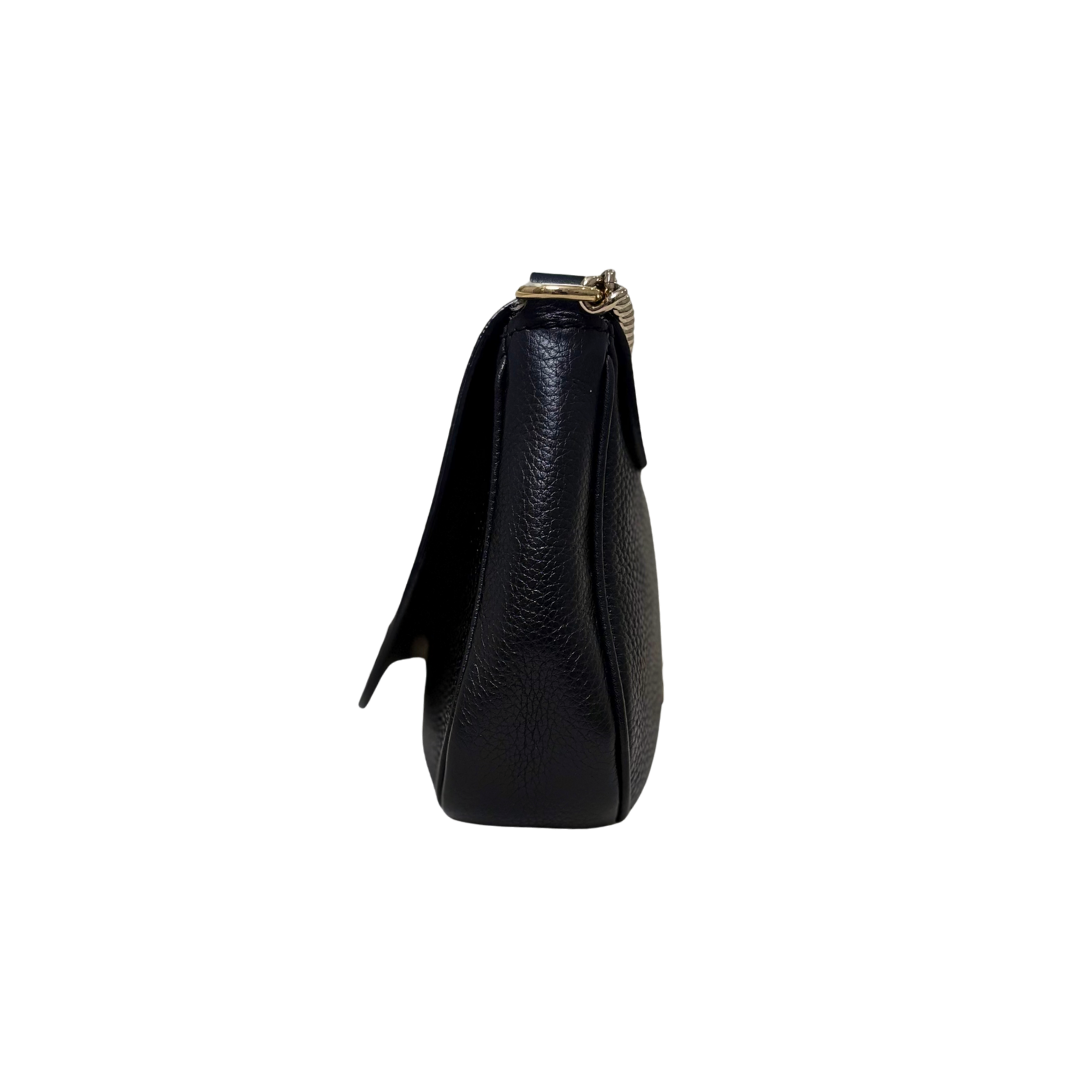 Soho Disco Bag Black Gold Hardware