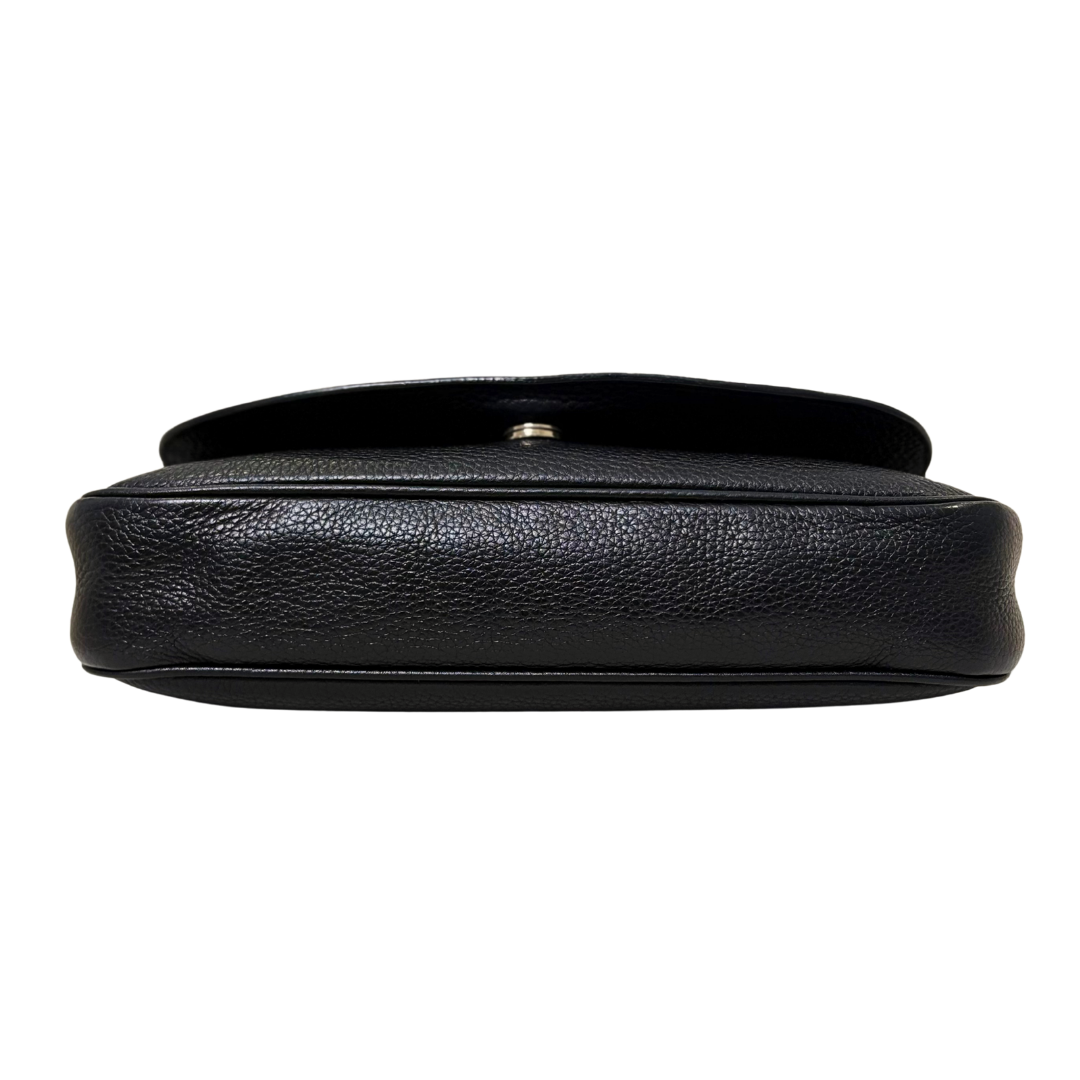 Soho Disco Bag Black Gold Hardware