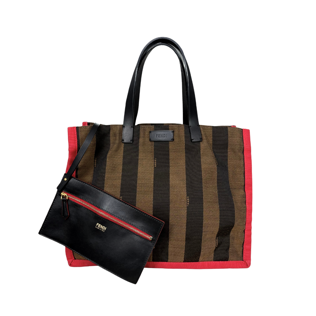 Pequin Canvas Tote Bag Tri-color