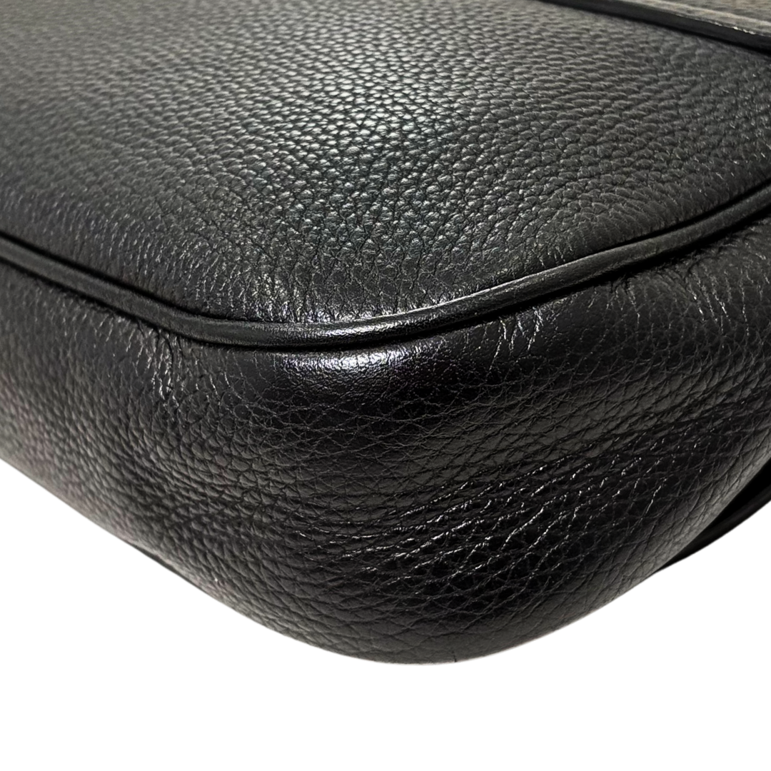 Soho Disco Bag Black Gold Hardware