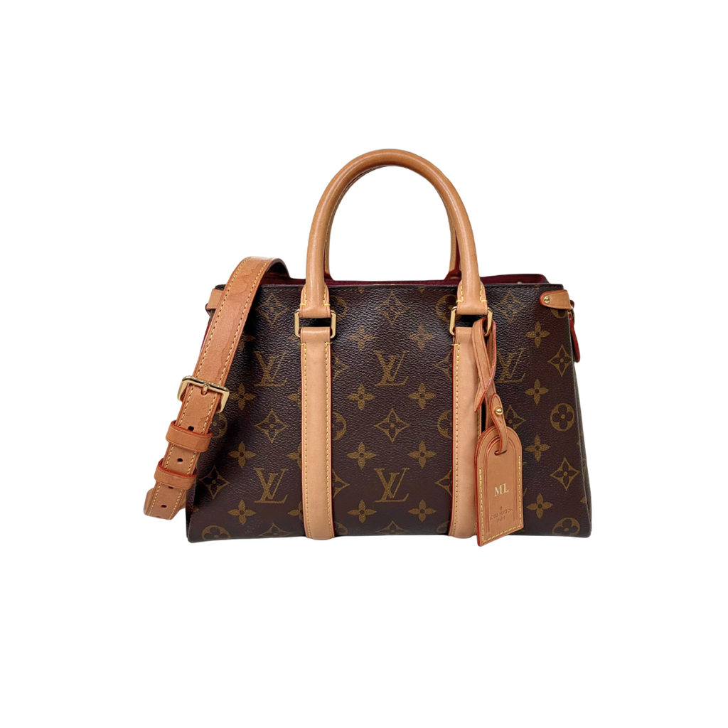 Soufflot BB Monogram Canvas Gold Hardware