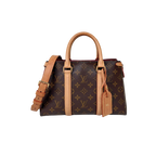 Soufflot BB Monogram Canvas Gold Hardware