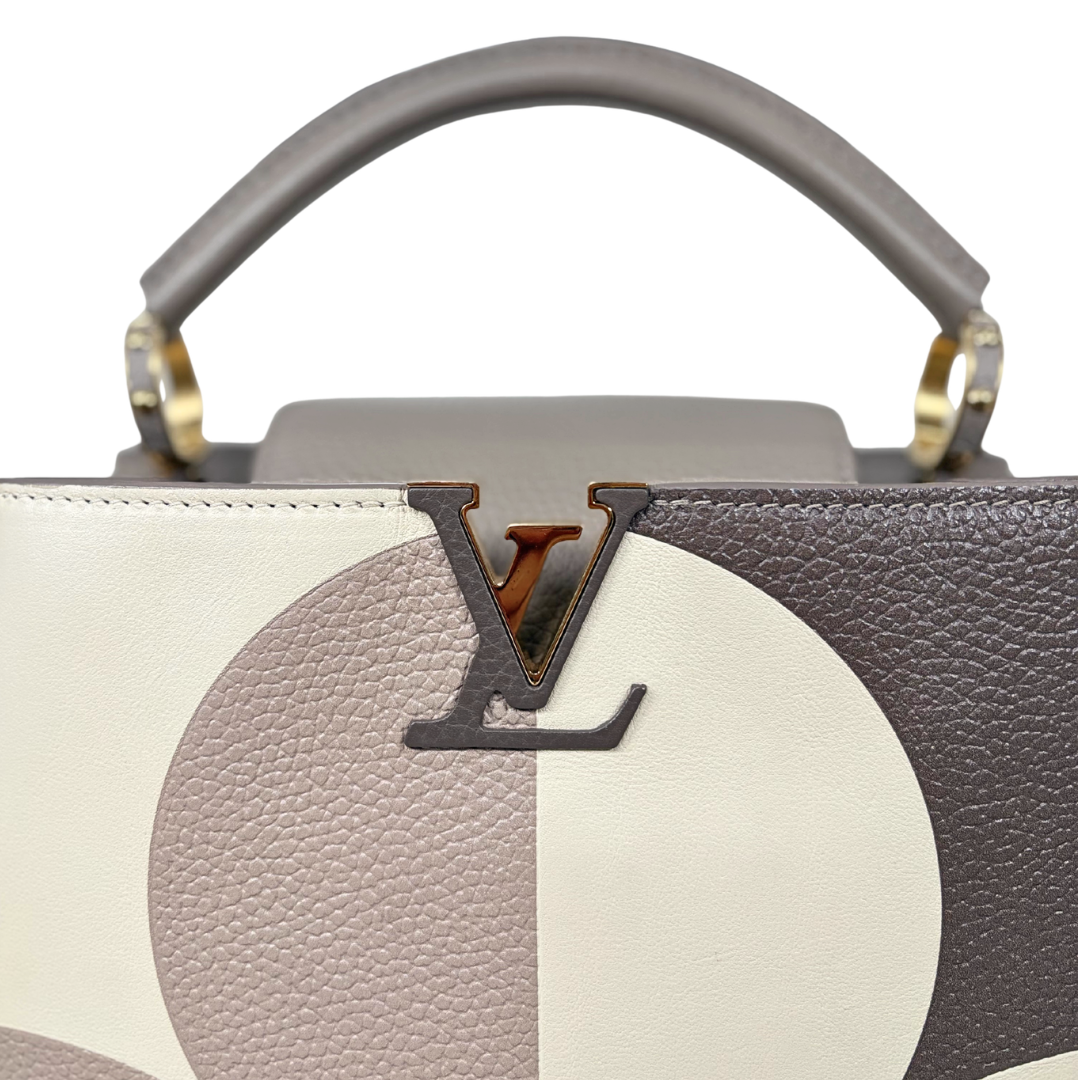 Capucines BB Taurillon Leather Multicolor Gold Hardware