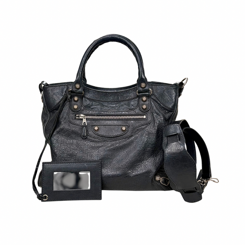 Velo Agneau Giant 12 Black Silver Hardware