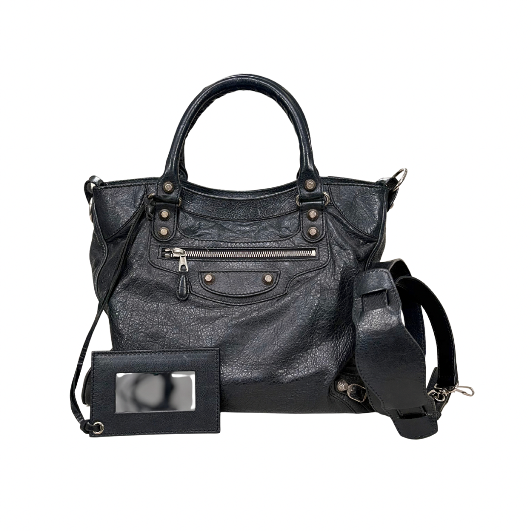 Velo Agneau Giant 12 Black Silver Hardware