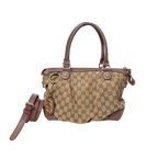 Sukey Bag GG Supreme Canvas Gold Hardware