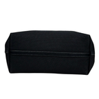 Canvas Tote Bag Black Gold Hardware