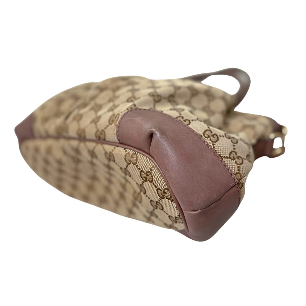 Sukey Bag GG Supreme Canvas Gold Hardware