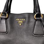 Vitello Daino Tote Bag Gold Hardware