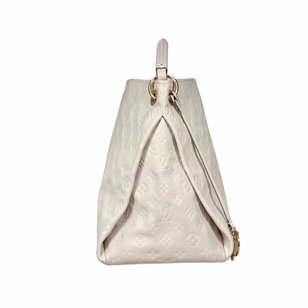Artsy MM Hobo Bag Monogram Empreinte Leather Gold Hardware