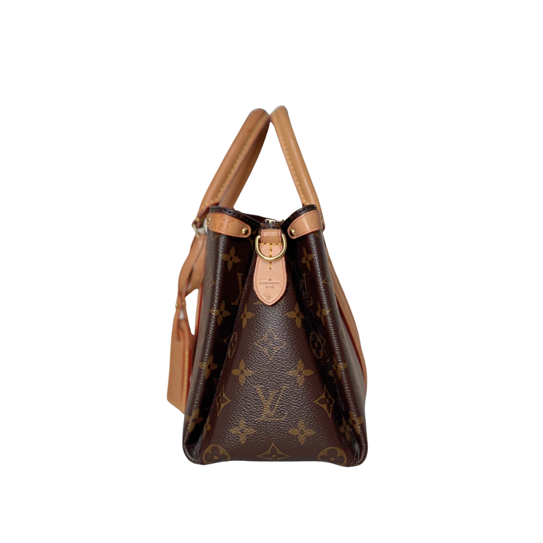 Soufflot BB Monogram Canvas Gold Hardware