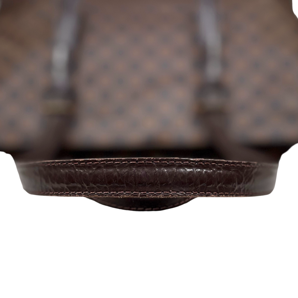 Chelsea Tote Bag Damier Ebene Canvas Gold Hardware
