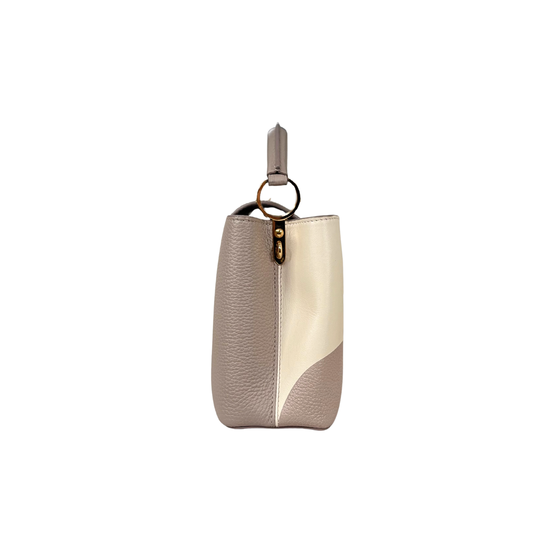 Capucines BB Taurillon Leather Multicolor Gold Hardware