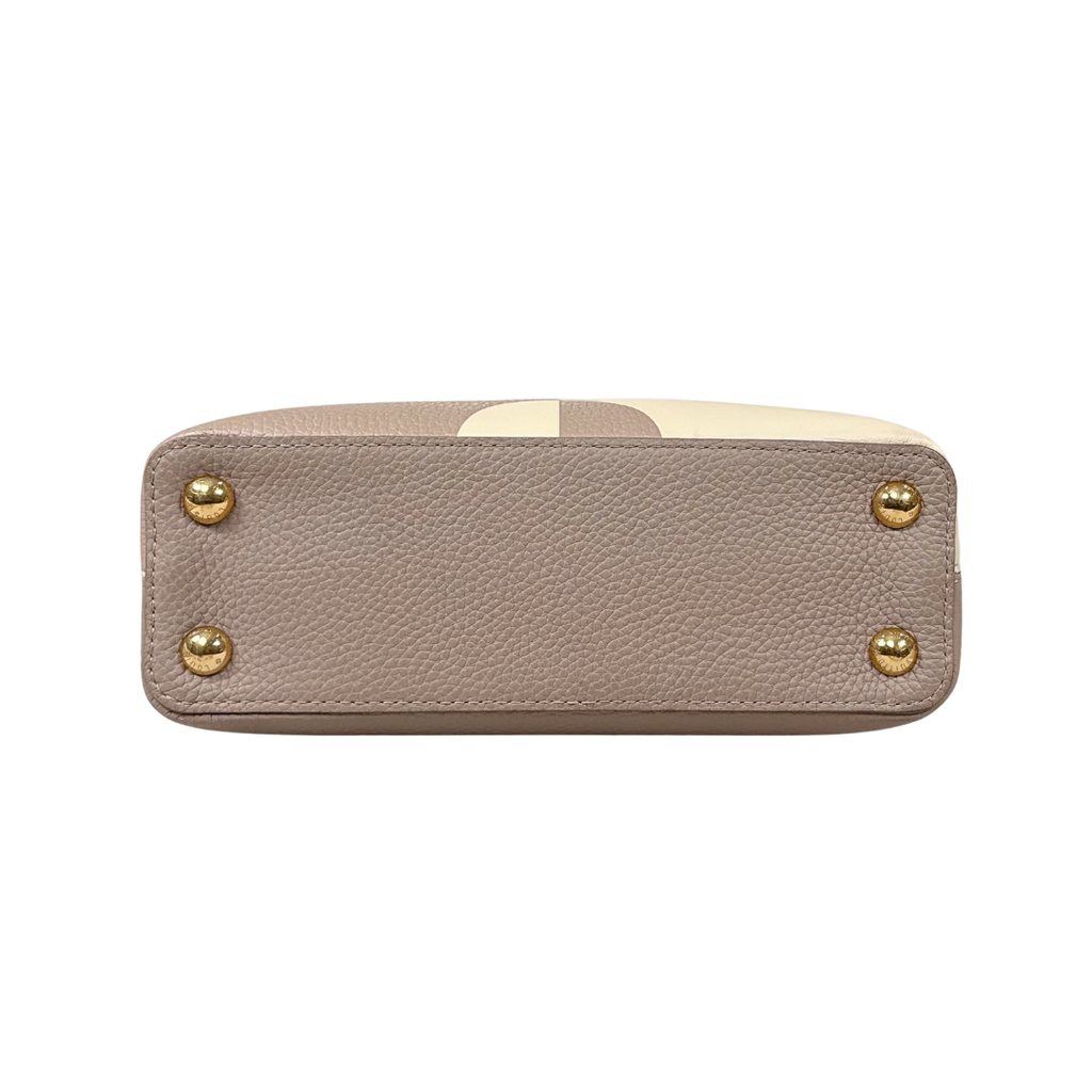 Capucines BB Taurillon Leather Multicolor Gold Hardware