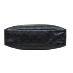 Imprime Messenger Bag Black GG Coated Canvas Silver-Tone Hardware