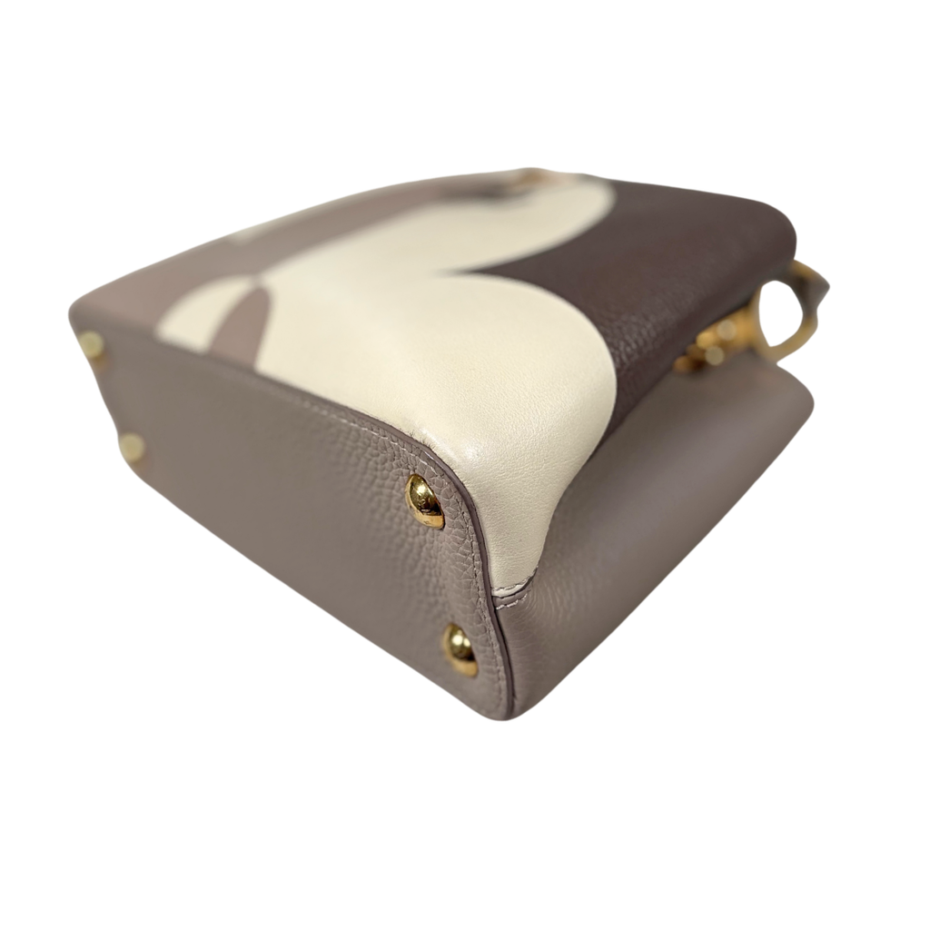 Capucines BB Taurillon Leather Multicolor Gold Hardware