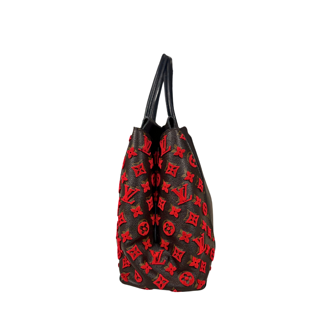 Cachemeri Tote Bag Tufted Monogram