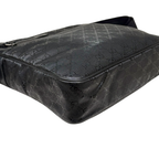 Imprime Messenger Bag Black GG Coated Canvas Silver-Tone Hardware
