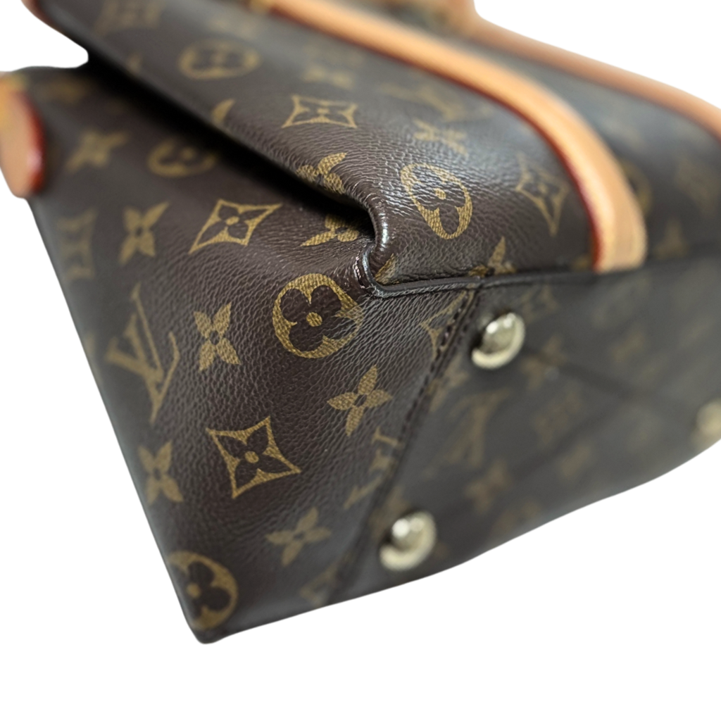 Soufflot BB Monogram Canvas Gold Hardware