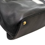 Vitello Daino Tote Bag Gold Hardware